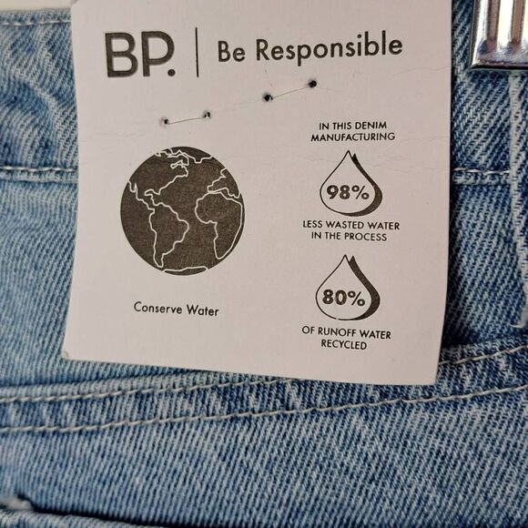 BP Light Wash Mom Jeans size 26 NWT - Picture 7 of 8